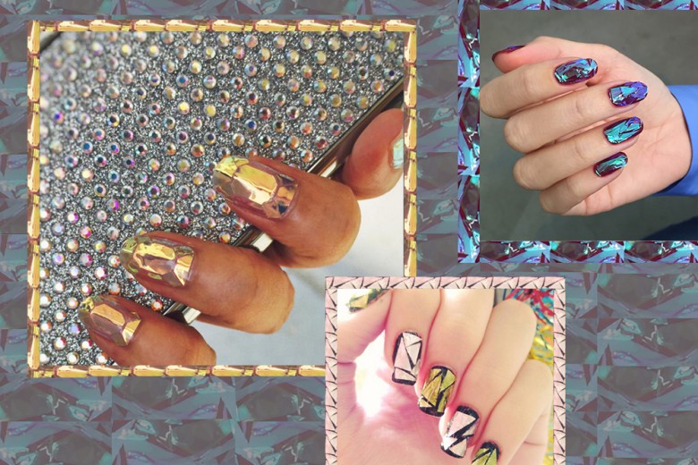 Shattered nails: la nuova nail art che sta conquistando Instagram