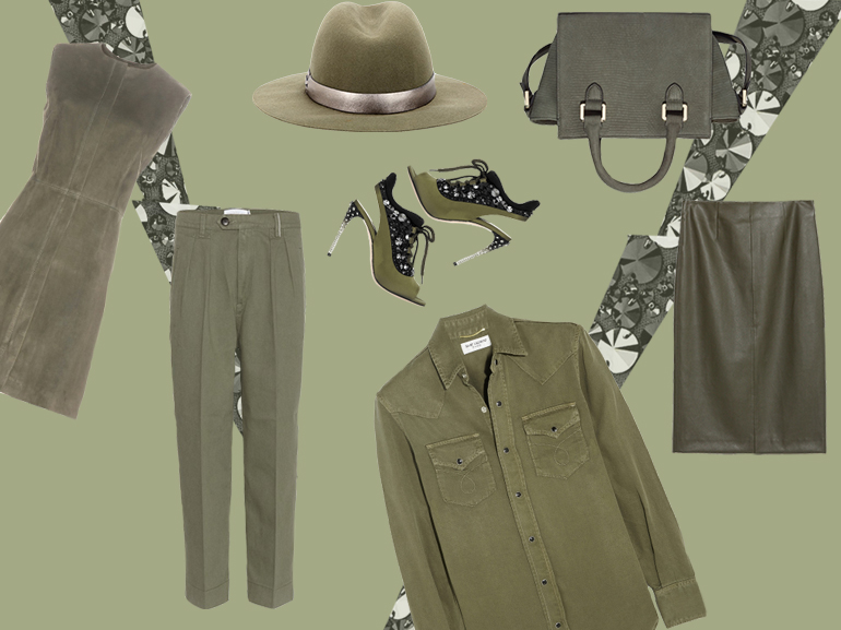 cover tendenza verde militare capi e accessori mobile