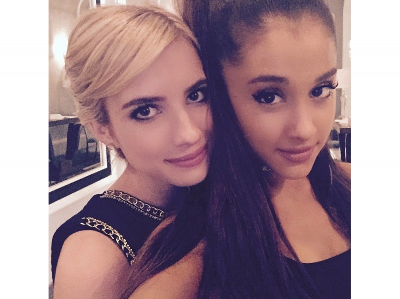 emma roberts ariana grande