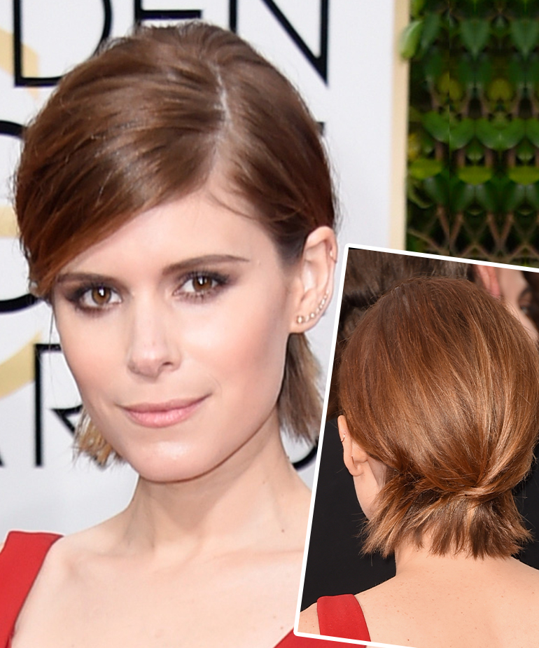 Kate Mara Capelli semiraccolti