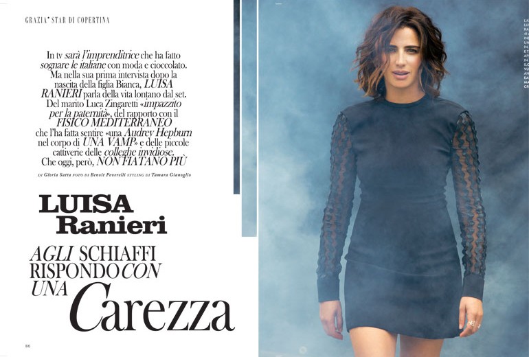Luisa Ranieri: «Agli schiaffi rispondo con una carezza»