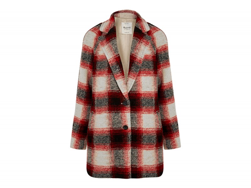 madewell cappotto quadri