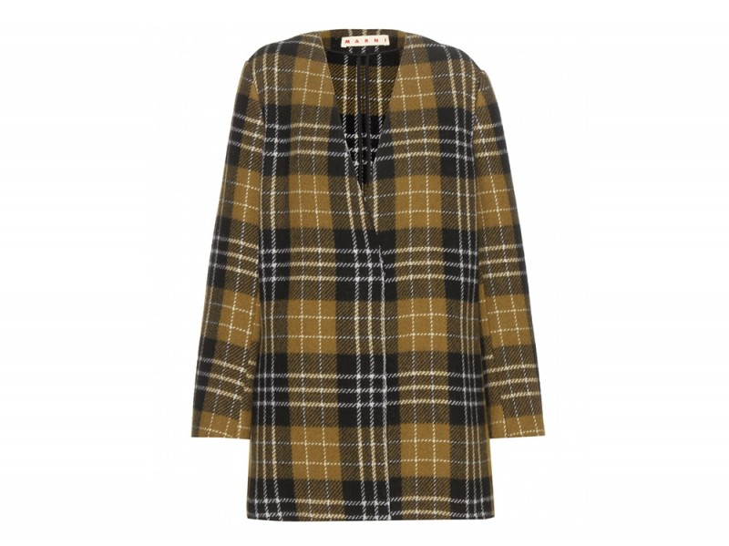 marni cappotto quadri