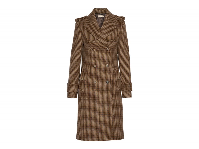michael kors collection cappotto quadri