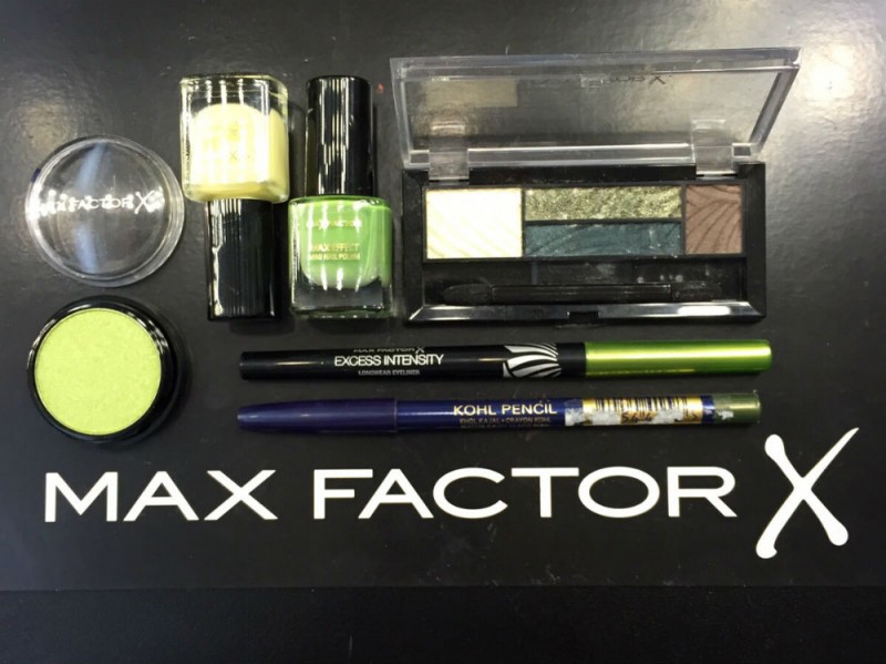 trucchi verdi RAJAN tolomei max factor x factor