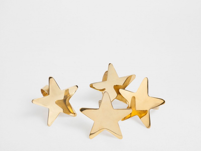 Anche i portatovaglioli sono stelle. Di Zara Home