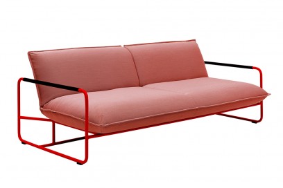 Bed sofa / contemporary / acrylic / futon