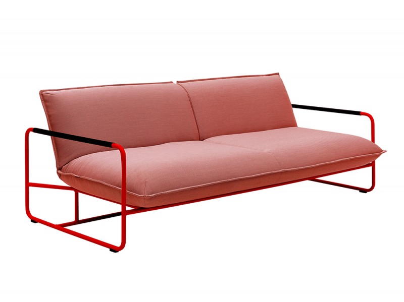 Bed sofa / contemporary / acrylic / futon