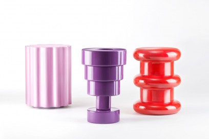 I vasi «Pilastro, Colonna e Calice» di Ettore Sottsass per Kartell