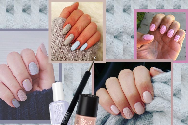 Knitted nail art: la manicure invernale più cool su Instagram