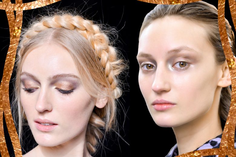 Trucco metallico: oro, argento, bronzo e sfumature metal per le feste