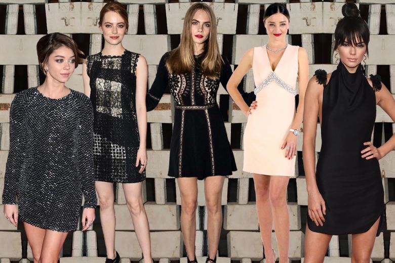 Le star indossano i minidress per l’inverno 2015