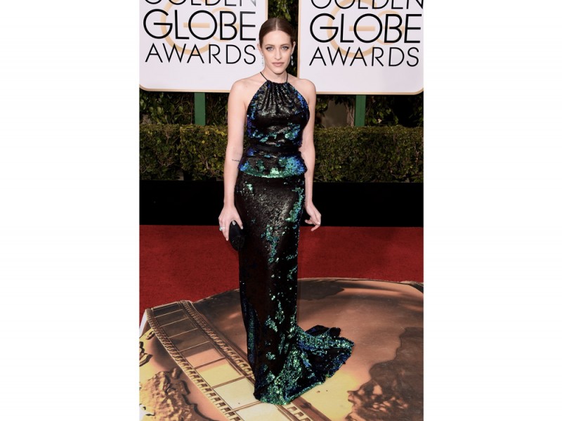 Carly-Chaikin-golden-globes-getty