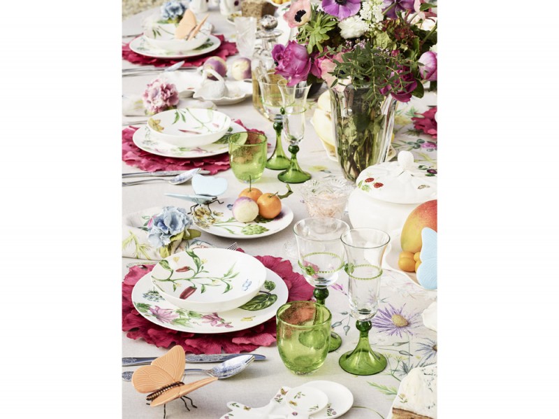 La tavola colorata per la primavera