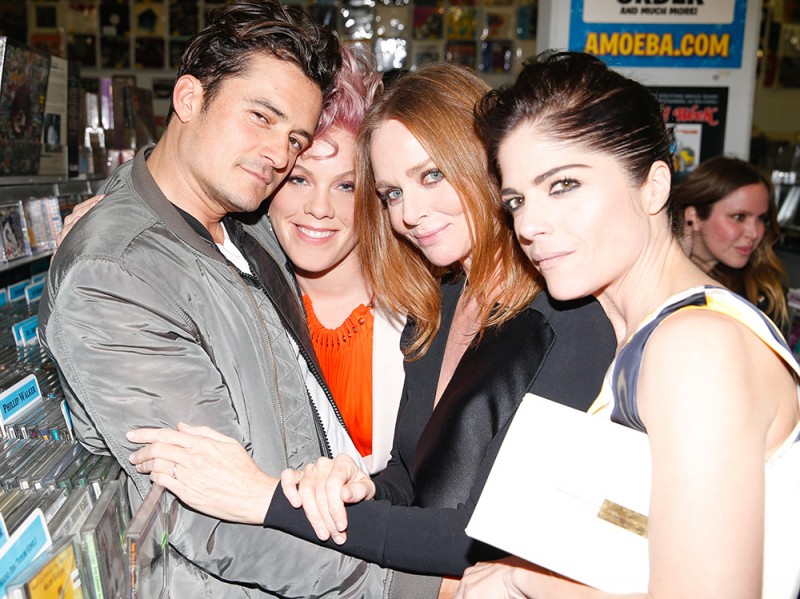 Orlando-Bloom_P!nk_Stella-McCartney_Selma-Blair