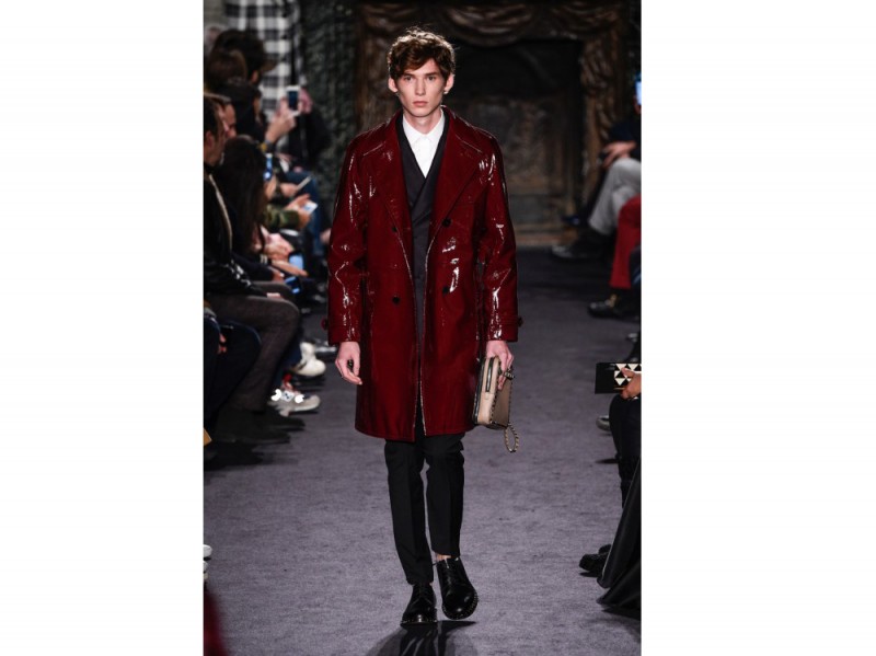 Valentino_trench pvc