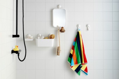 accessori a ventosa per doccia