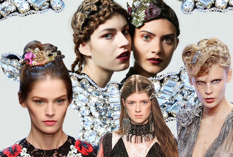 Gli accessori capelli della Primavera sono gioielli preziosi