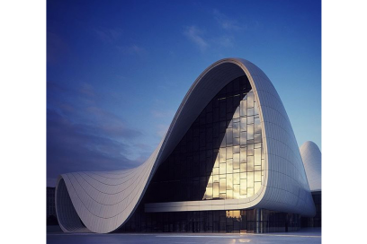 @architecture_hunter: Heydar Aliyev Centre by Zaha Hadid