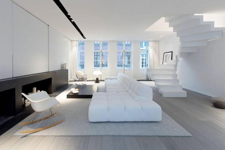 Com’è la casa ideale in total white