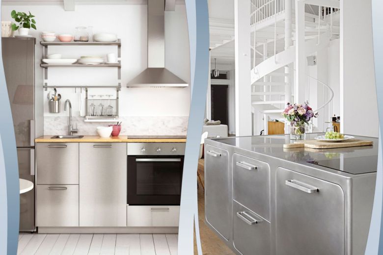 Le cucine in acciaio: direttamente dai ristoranti più famosi alla nostra casa