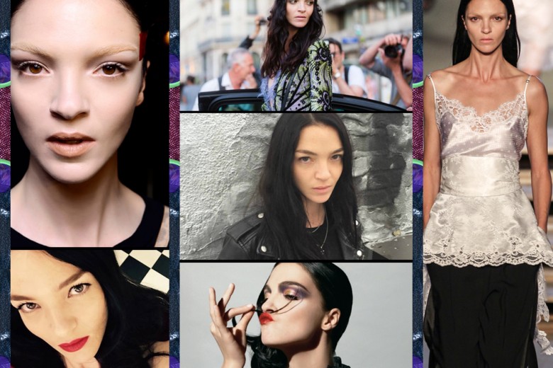 Mariacarla Boscono: i beauty look da topmodel