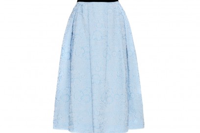 gonna midi azzurra erdem