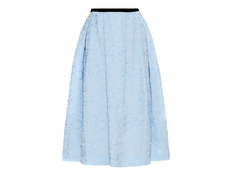 gonna midi azzurra erdem