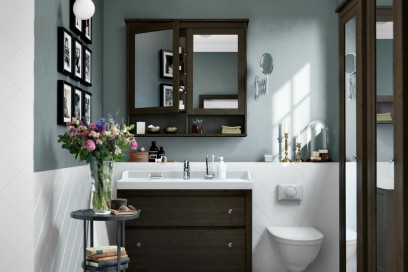 mobile bagno scuro ikea