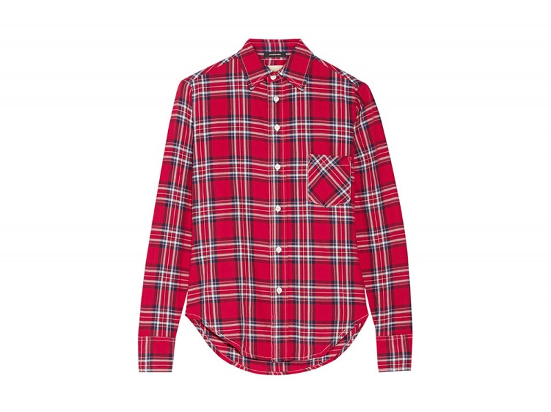 r13 camicia tartan