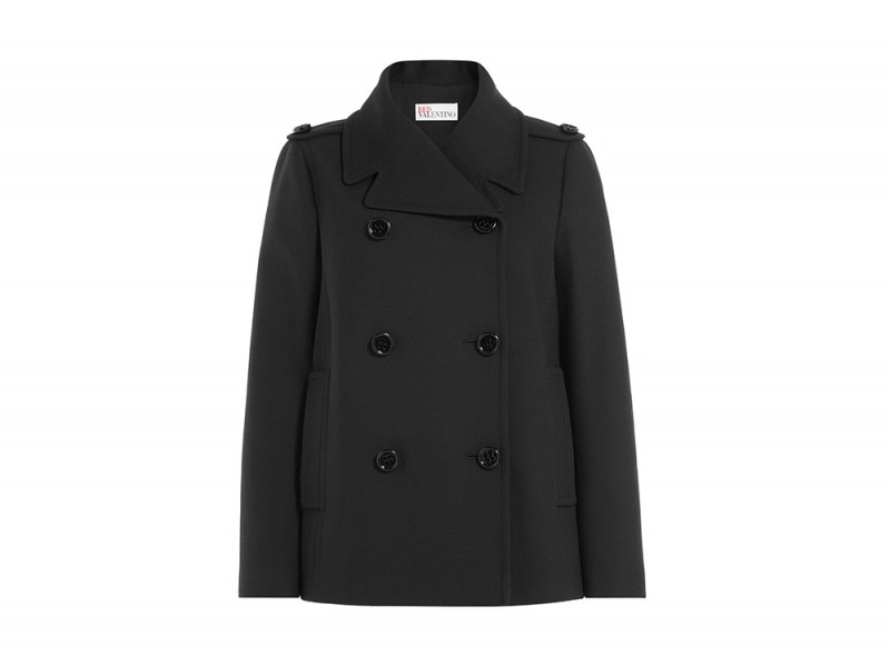 red valentino cappotto doppiopetto