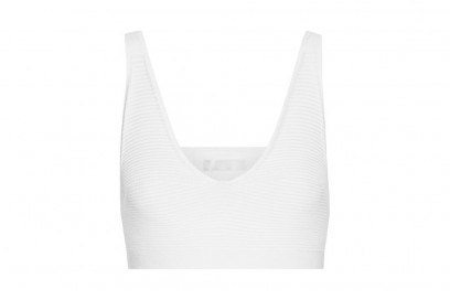 CUSHNIE ET OCHS Ribbed stretch-knit bra top_NET