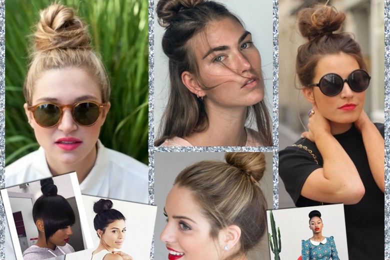 Capelli raccolti: gli half e i top knot da copiare ora