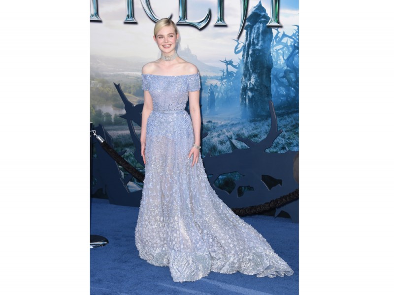 Elle Fanning in Elie Saab Couture