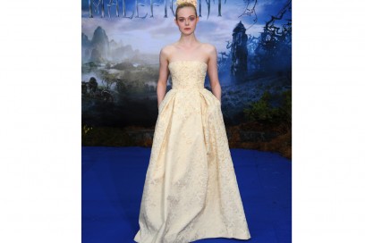 Elle Fanning in Georges Hobeika Couture