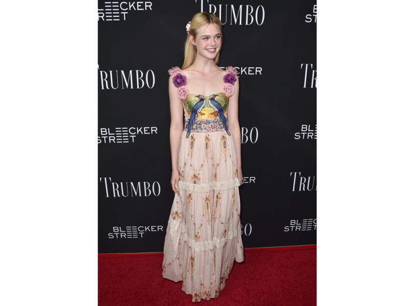 Elle Fanning in Gucci