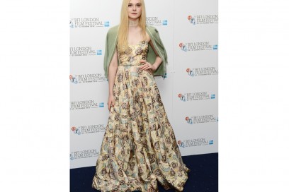 Elle Fanning in Rochas