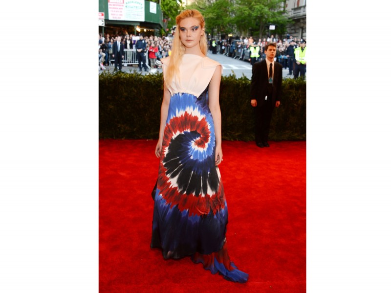 Elle Fanning in Rodarte