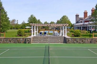 Il campo da tennis