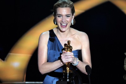 Winner of the Best Actress award Kate Wi