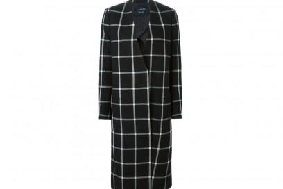 LANVIN  checked coat_FF