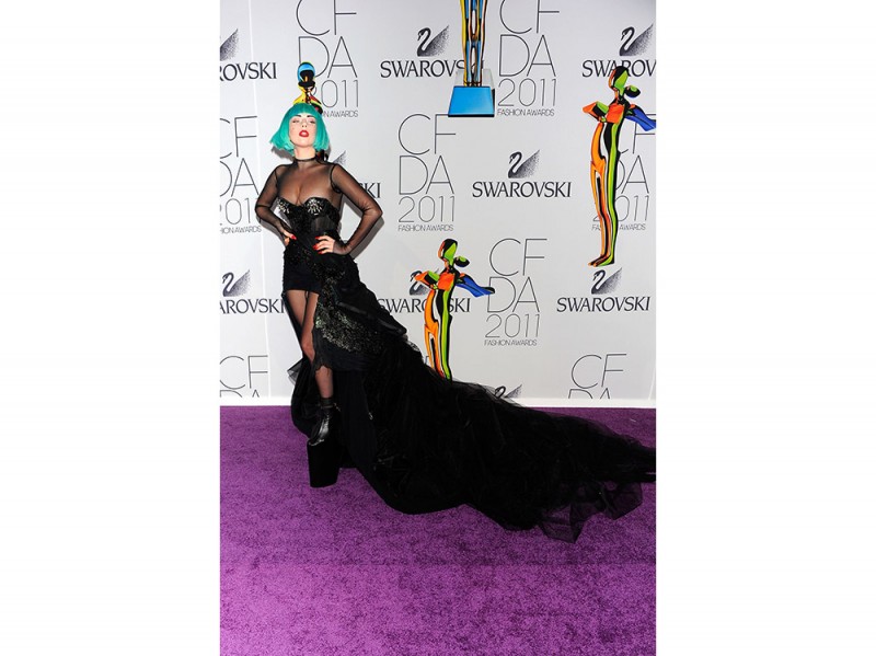 Lady Gaga CFDA 2011 Getty