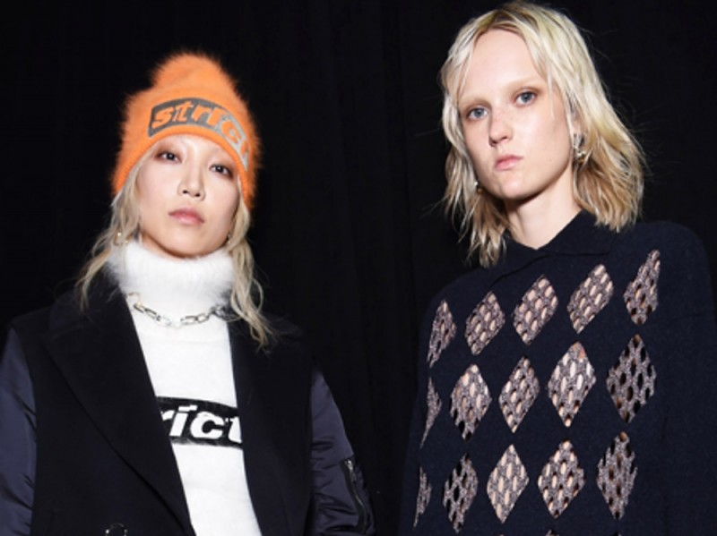 NARS Alexander Wang AW16 Fashion Look