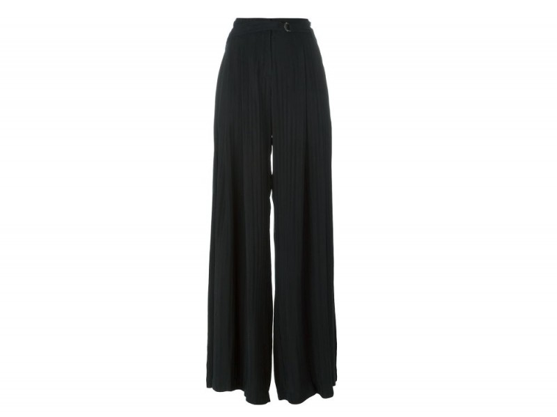 RAQUEL ALLEGRA  striped palazzo trousers_FF