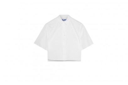 STEVE J and YONI P Cropped cotton shirt_NET