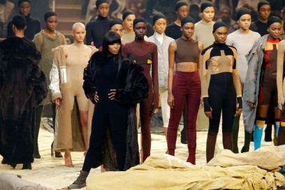 Yeezy season 3 Naomi Campbell