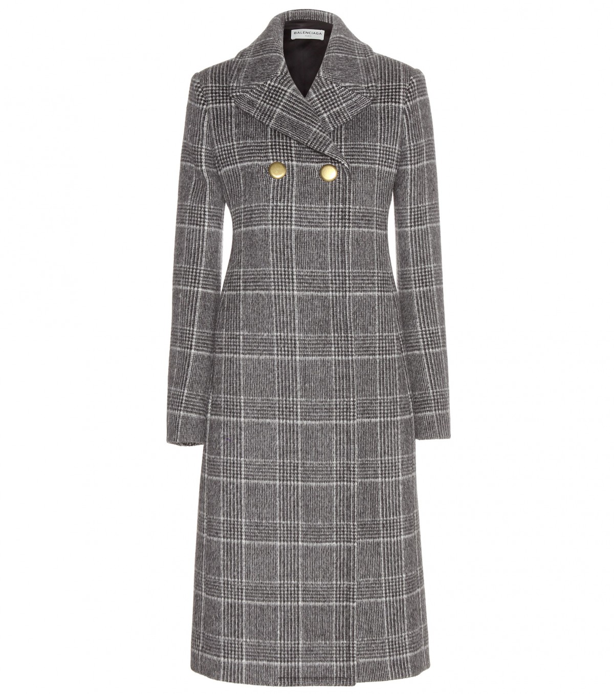 balenciaga cappotto check