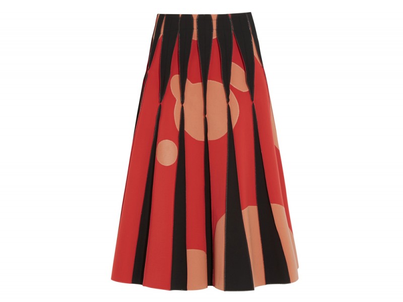 bottega-veneta-gonna-pieghe-colori-pop