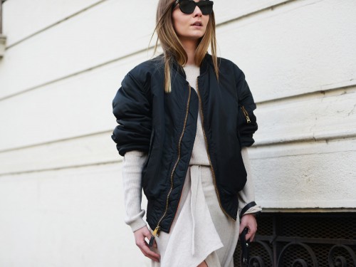 Come indossare il bomber: 3 idee dallo street style - Grazia.it
