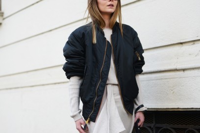 chiara-capitani-bomber-nero-Milano-Moda-Uomo-gennaio-2016-i-look-da-street-style